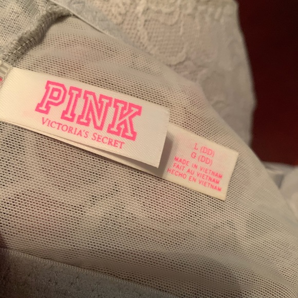 PINK lace Bralette - Picture 3 of 5